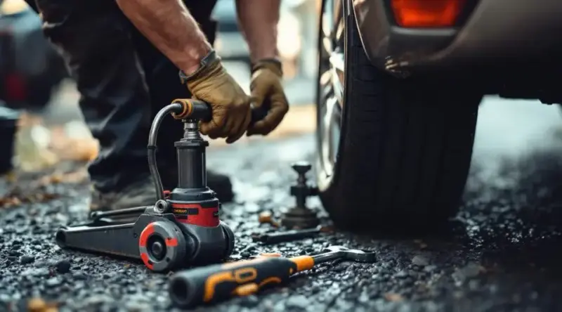 Flat Tire Change Service Hamilton